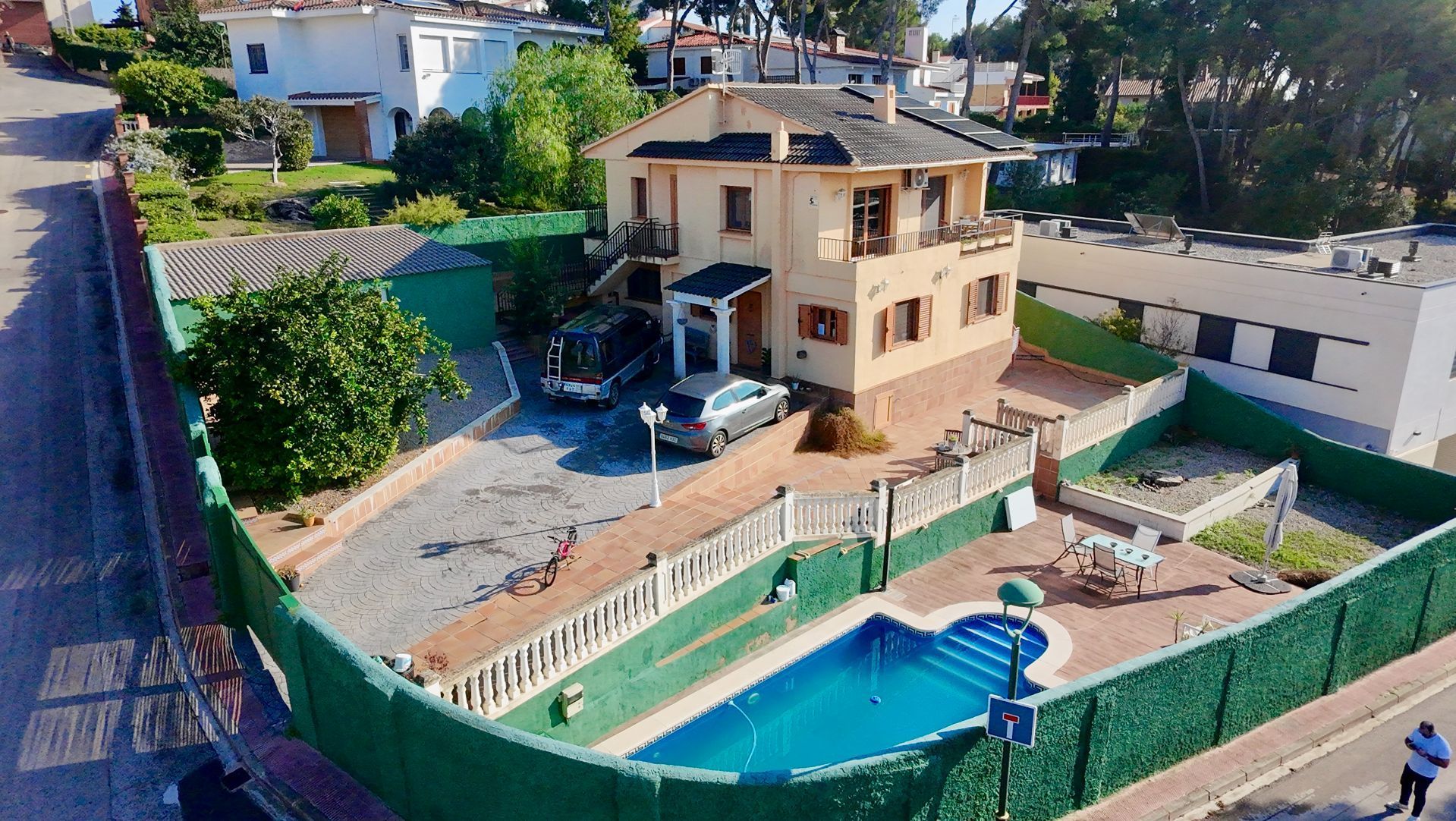Exterior view of House or chalet for sale in  Tarragona Capital  with Air Conditioner, Heating and Private garden