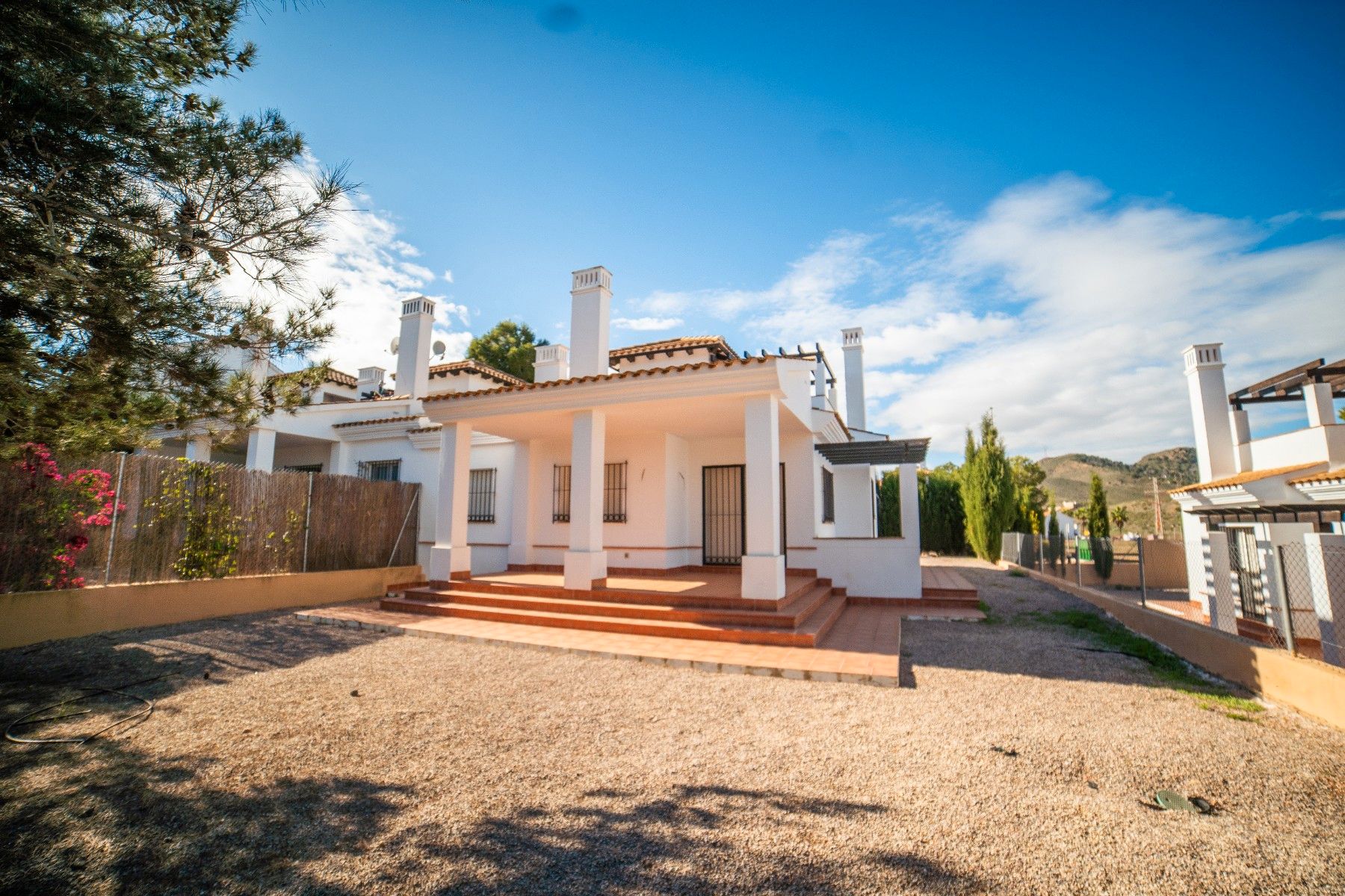 Exterior view of House or chalet for sale in Fuente Álamo de Murcia  with Swimming Pool