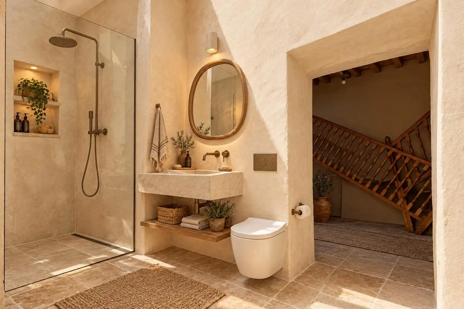 Bathroom of Flat for share in Almería