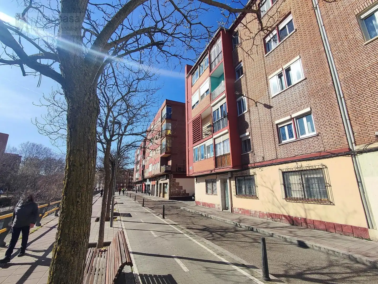 Vista exterior de Pis en venda en Valladolid amb Calefacció, Terrassa i Moblat