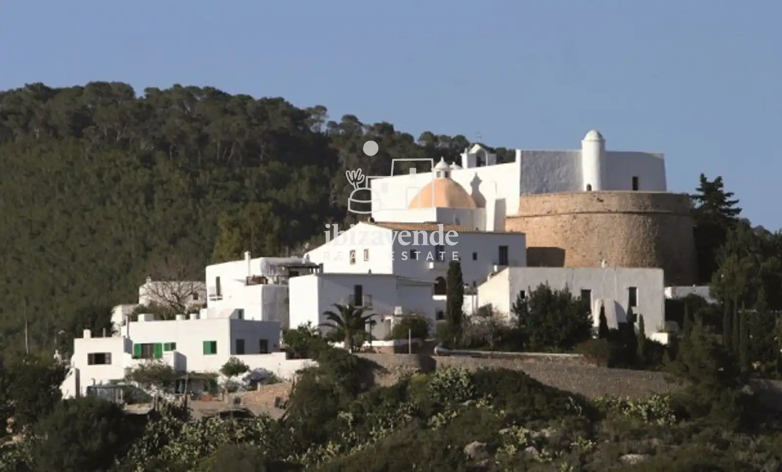Vista exterior de Casa o chalet en venta en Santa Eulària des Riu con Amueblado
