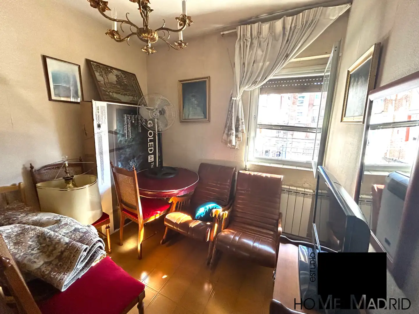 Sala de estar de Piso en venta en Madrid con Calefacción
