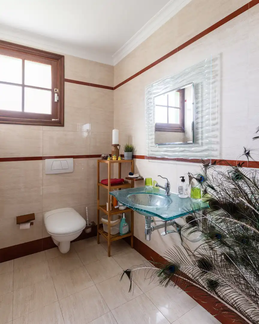 Bany de Casa o xalet en venda en Candelaria amb Aire condicionat, Jardí privat i Terrassa