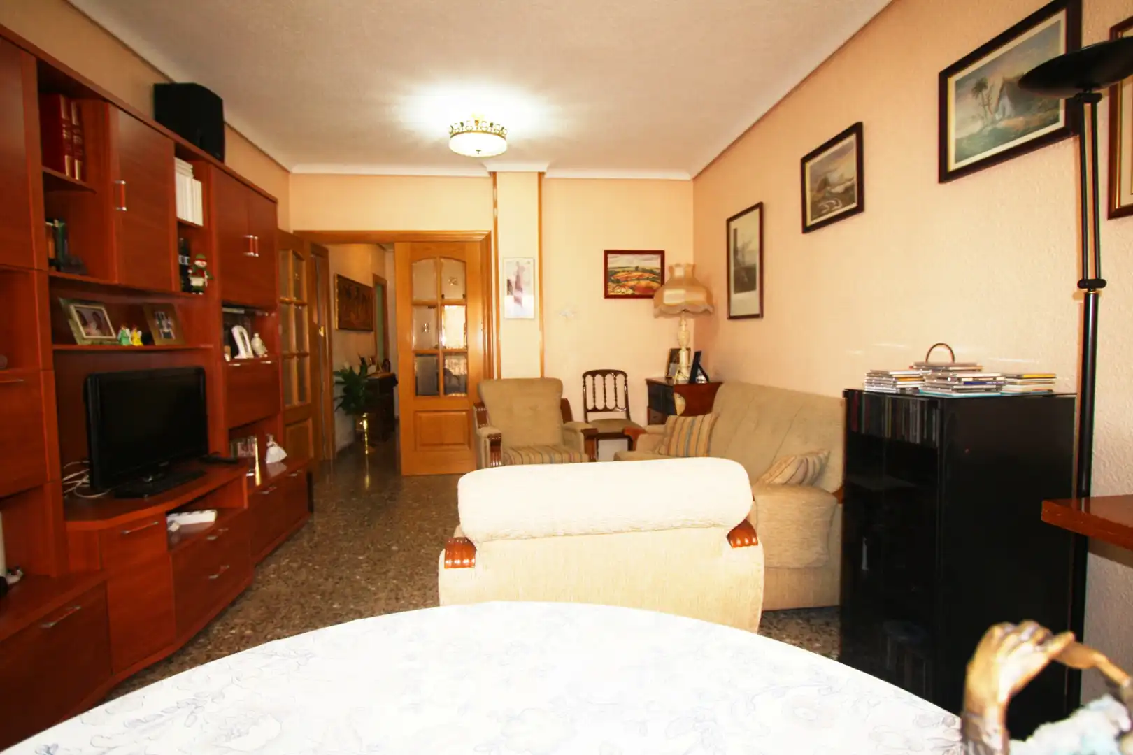 Sala de estar de Piso en venta en  Albacete Capital con Aire acondicionado, Calefacción y Trastero