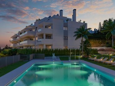 Apartamento con piscina en venta en El Faro de Calaburra - Chaparral