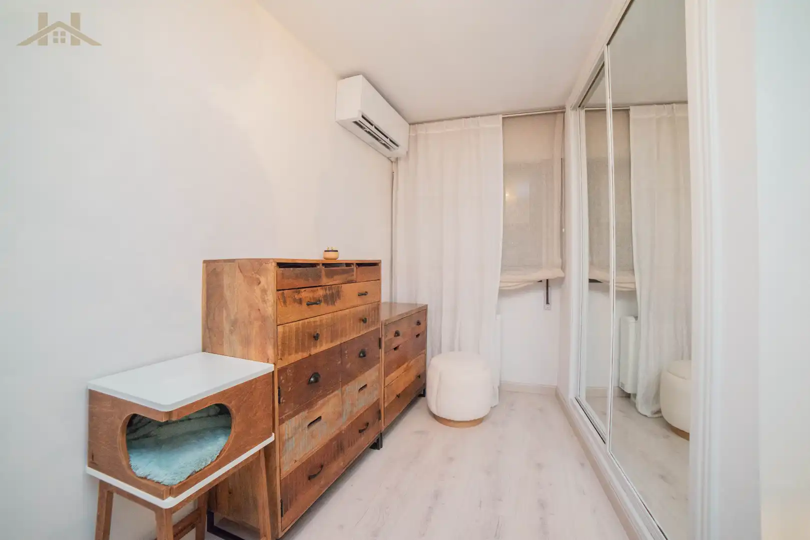 Bedroom of Flat for sale in Móstoles  with Air Conditioner and Heating