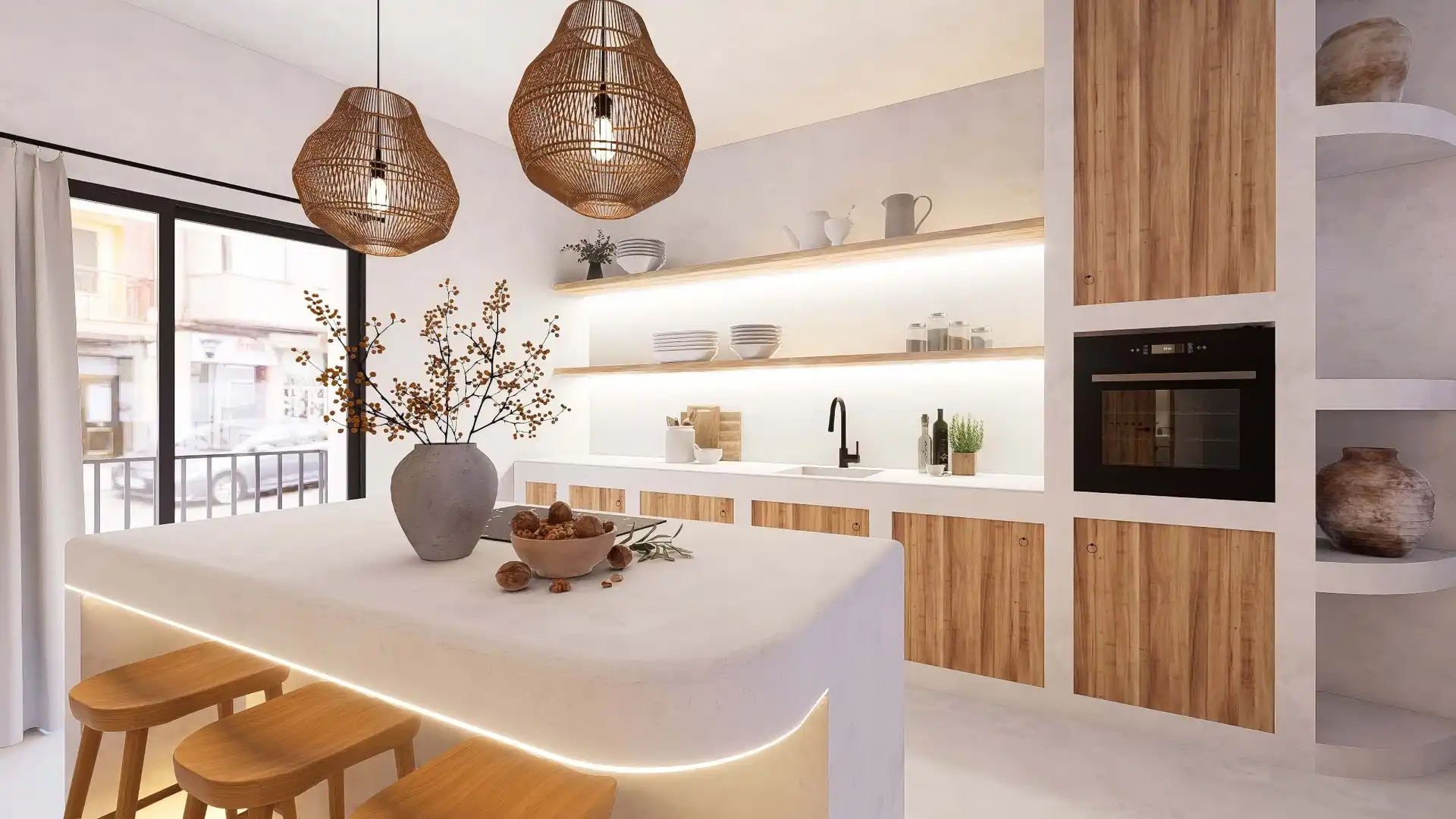 Cocina de Edificio en venta en Pego