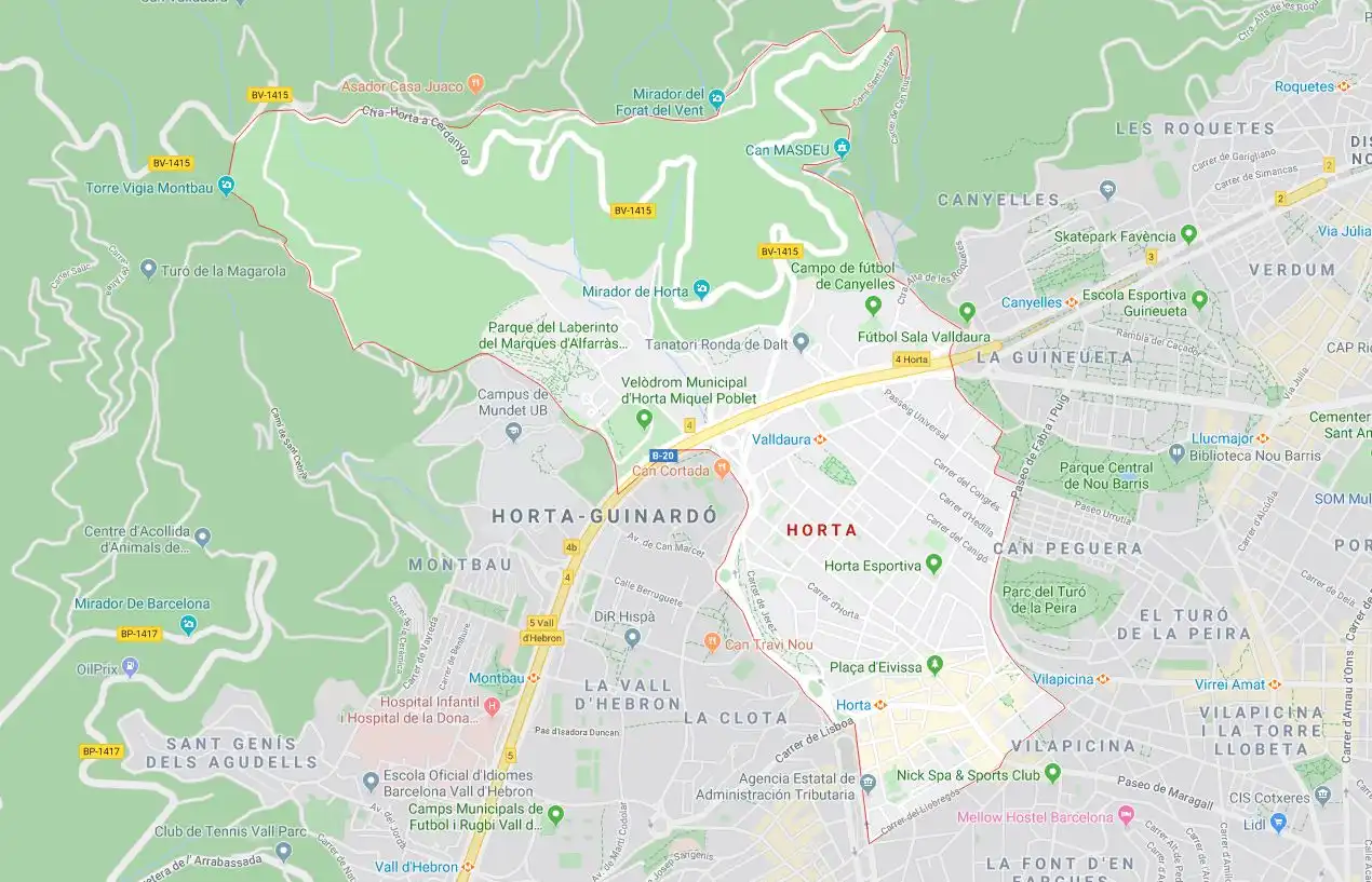 Vista exterior de Residencial en venta en Barcelona