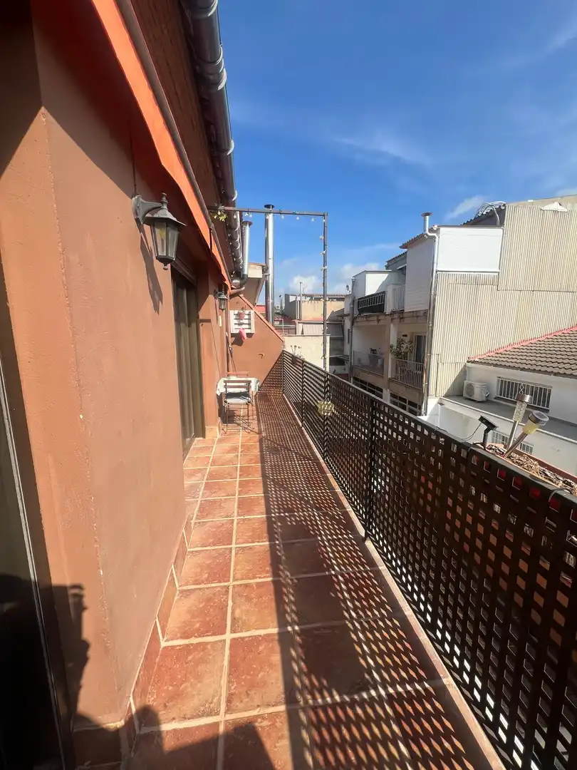 Terrasse von Wohnung zum Verkauf in Vilanova del Camí mit Heizung