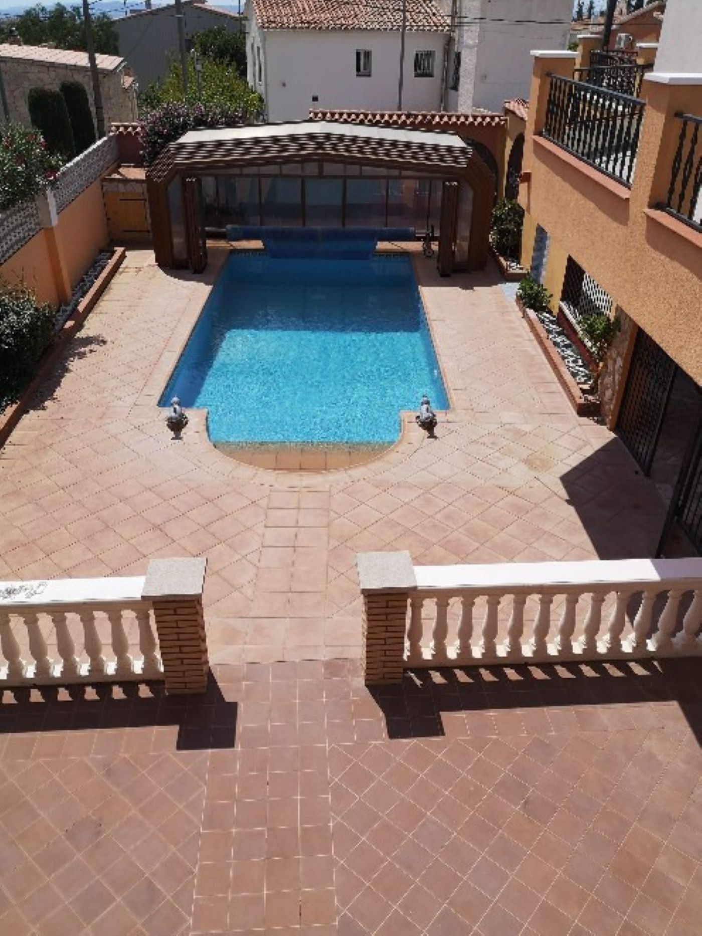 Swimming pool of House or chalet for sale in Roses  with Air Conditioner, Heating and Terrace