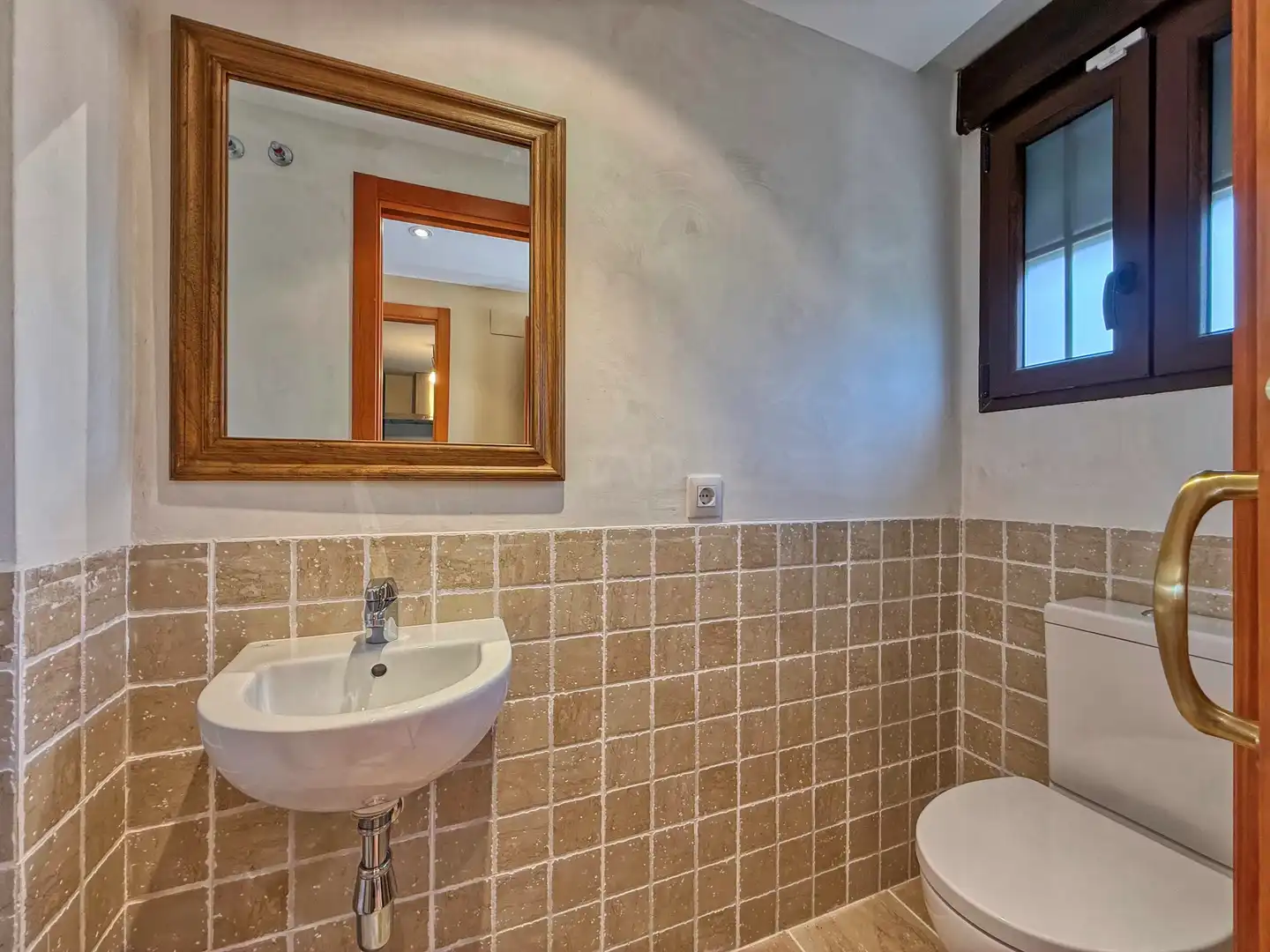 Bathroom of Detached homes for sale in Alcalá de la Selva  with Heating and Terrace