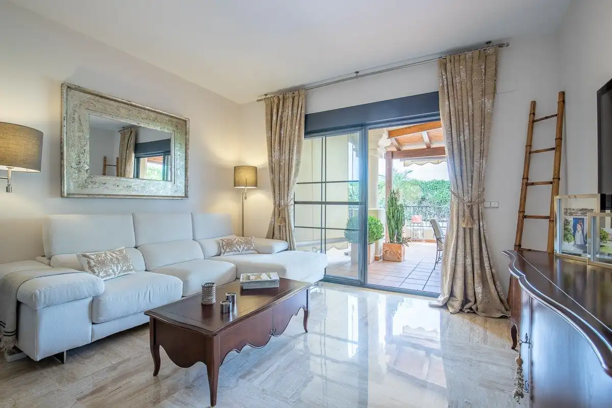 Sala de estar de Estudio en venta en Vélez-Málaga con Aire acondicionado, Terraza y Alarma
