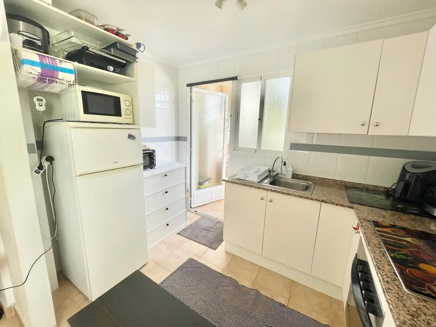 Cocina de Casa o chalet de alquiler en Pilar de la Horadada con Aire acondicionado, Terraza y Piscina