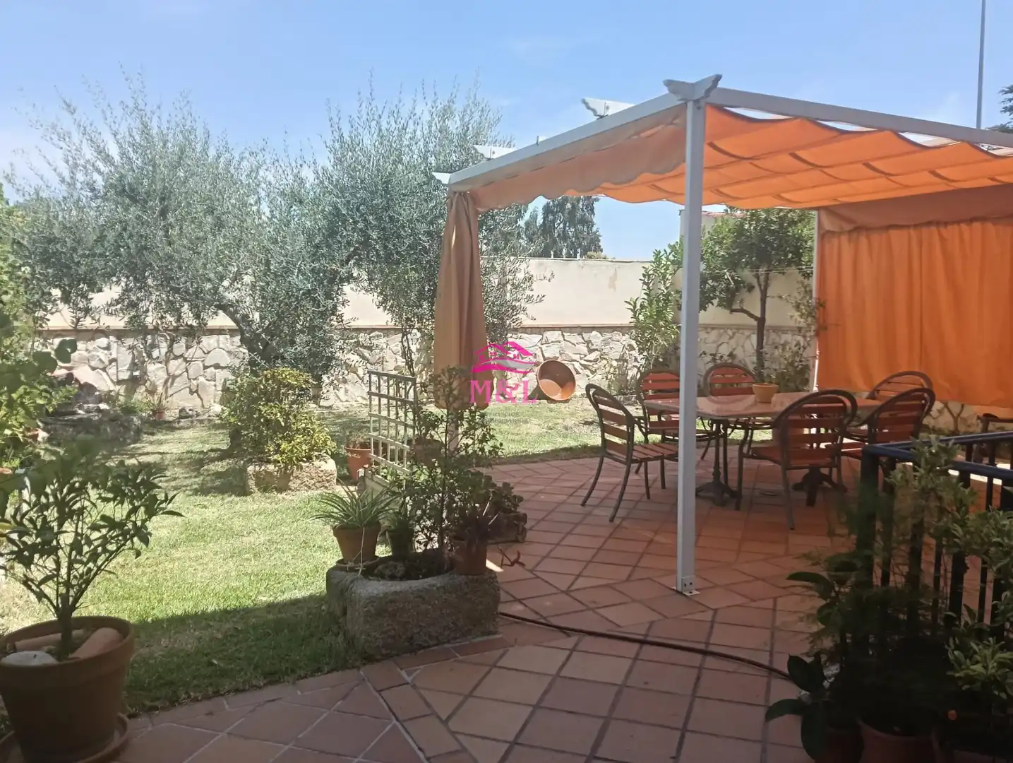 Jardín de Casa o chalet en venta en Mérida con Aire acondicionado, Calefacción y Trastero