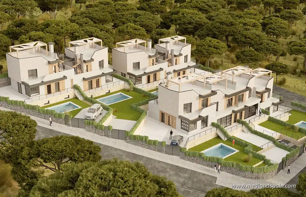 Detached house with pool for sale in Balcón de Ponoig - Polop Paradis - Polop Hills