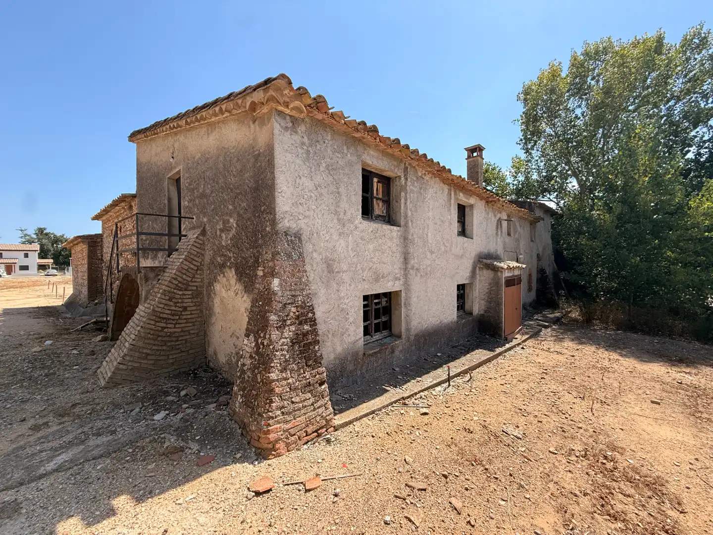 Vista exterior de Finca rústica en venta en Vilobí d'Onyar con Jardín privado