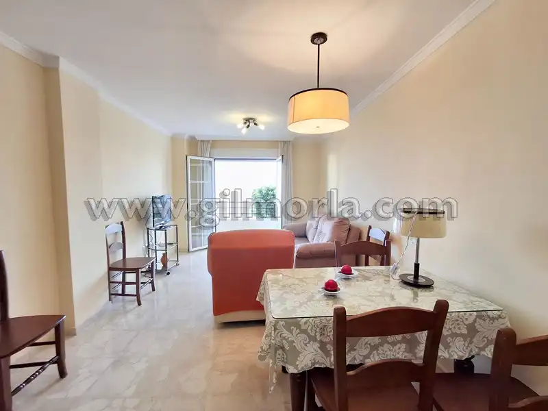 Sala de estar de Piso de alquiler en Vélez-Málaga con Terraza y Amueblado