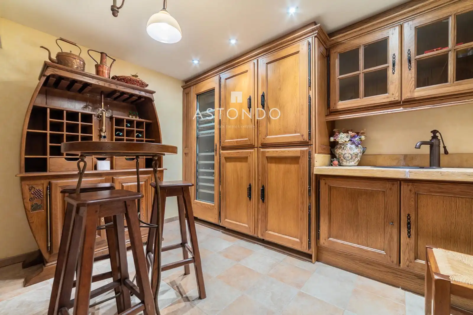 Cocina de Casa o chalet en venta en Madrid con Aire acondicionado, Calefacción y Terraza