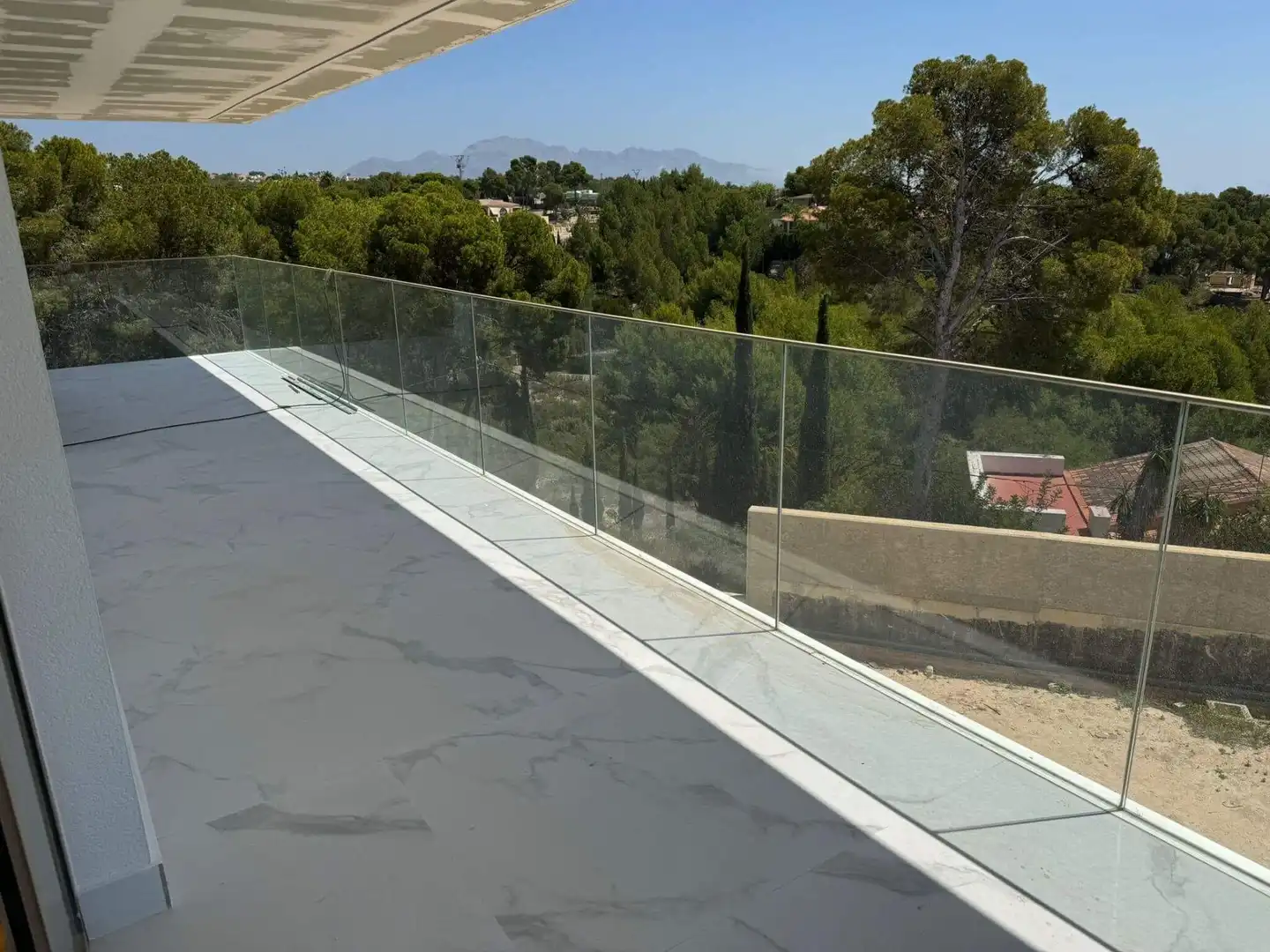 Terraza de Casa o chalet en venta en Benidorm con Aire acondicionado, Jardín privado y Terraza