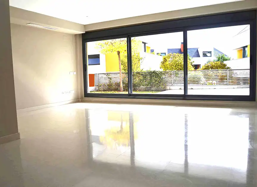 Exterior view of Detached homes for rent in La Moraleja  with Air Conditioner, Heating and Private garden