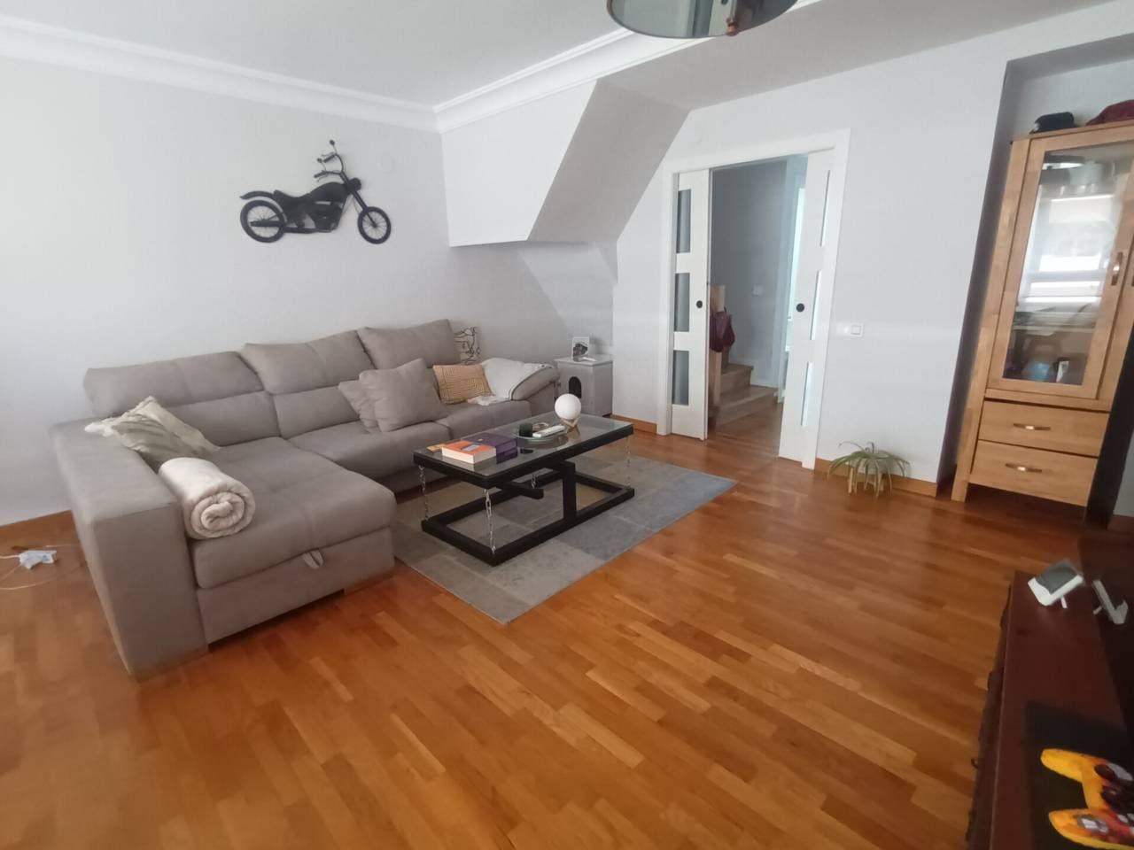 Living room of Attic for sale in Castellón de la Plana / Castelló de la Plana  with Storage room, Furnished and Balcony