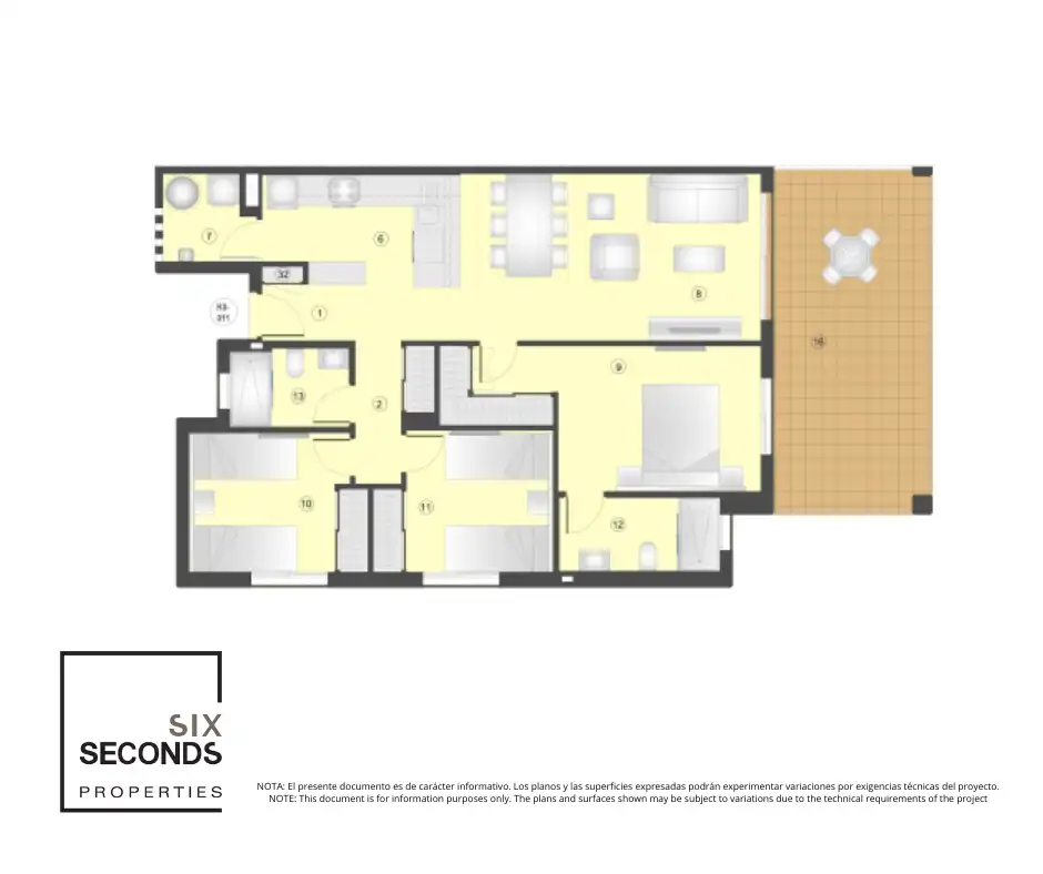 Apartment with pool for sale in San Juan de los Terreros, imagen 19