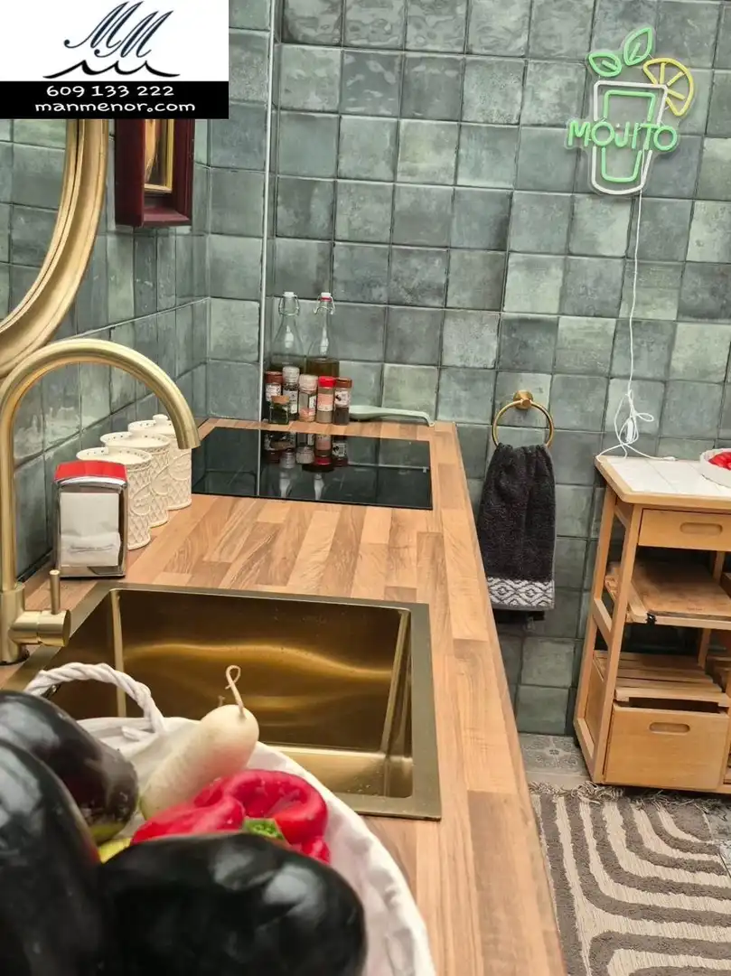 Cocina de Dúplex en venta en Cartagena con Aire acondicionado, Terraza y Amueblado