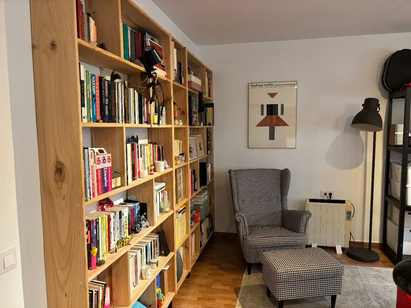 Sala d'estar de Pis en venda en  Barcelona Capital amb Aire condicionat, Terrassa i Balcó