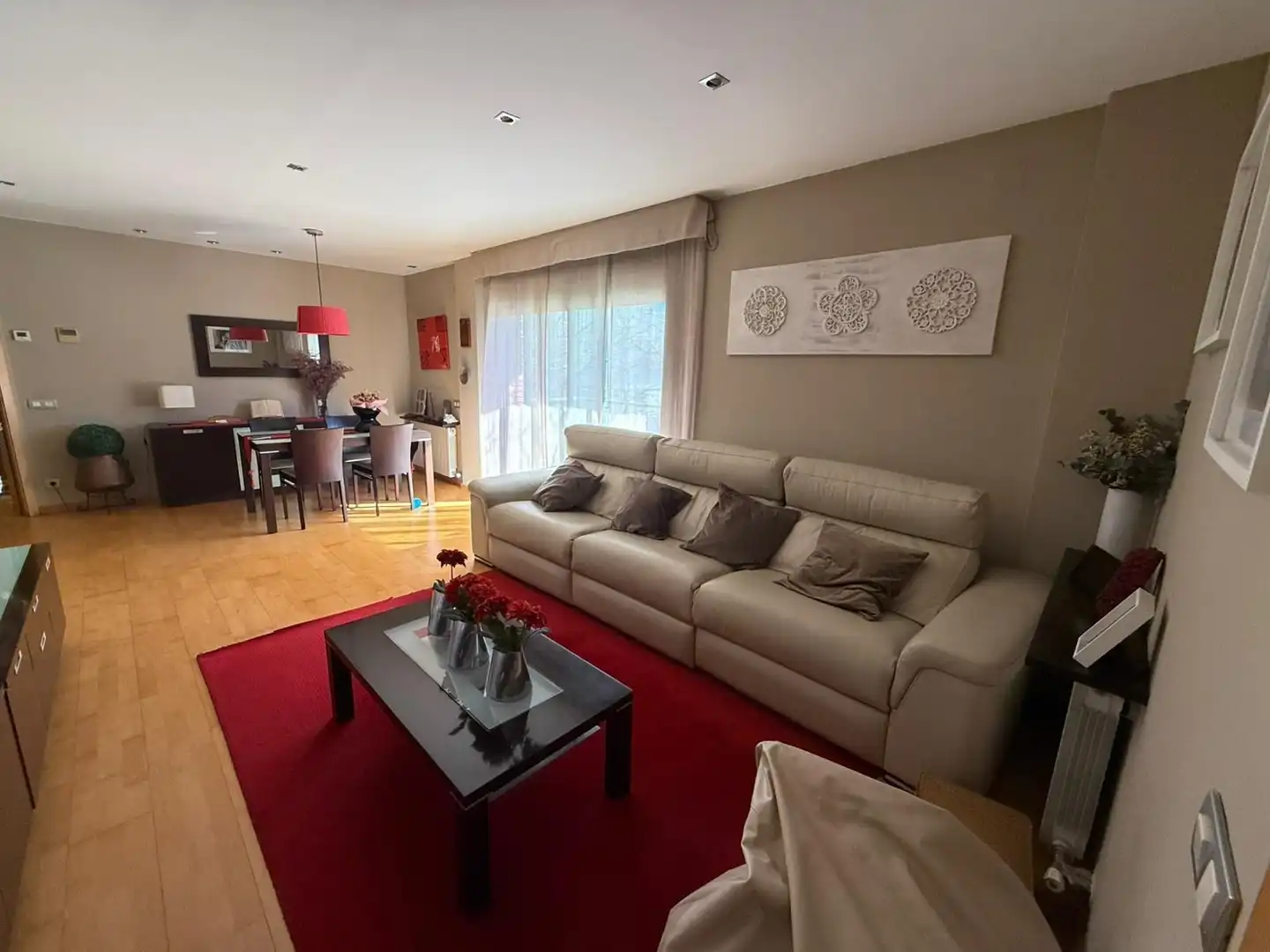 Sala d'estar de Apartament en venda en Barcelona amb Aire condicionat, Calefacció i Parquet