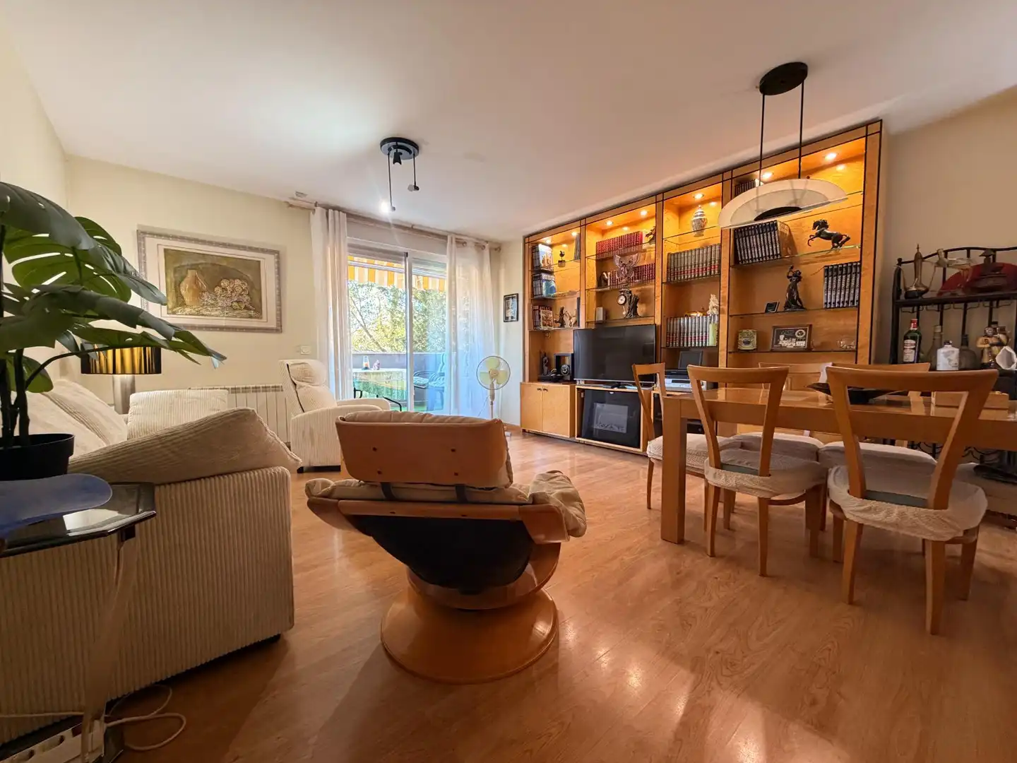 Living room of Flat for sale in Collado Villalba  with Heating, Private garden and Terrace