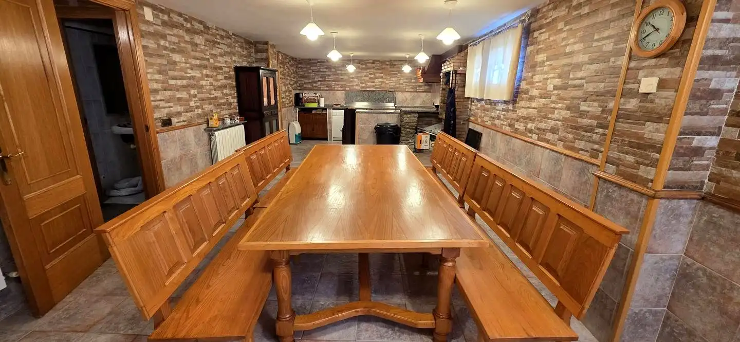 Dining room of Houses for sale in Valdés - Luarca  with Heating, Private garden and Parquet flooring