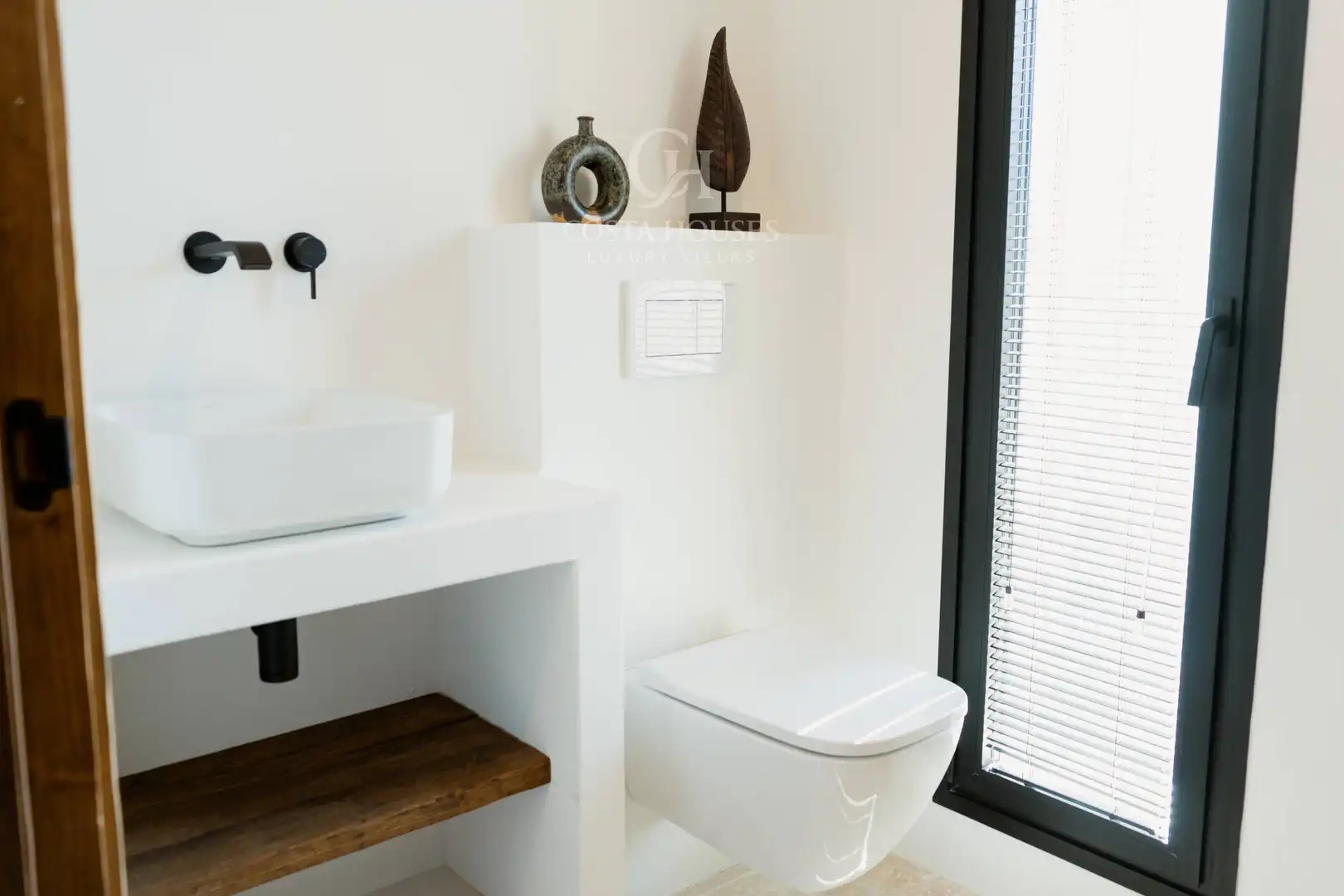 Baño de Casa o chalet en venta en Benissa con Aire acondicionado, Calefacción y Jardín privado