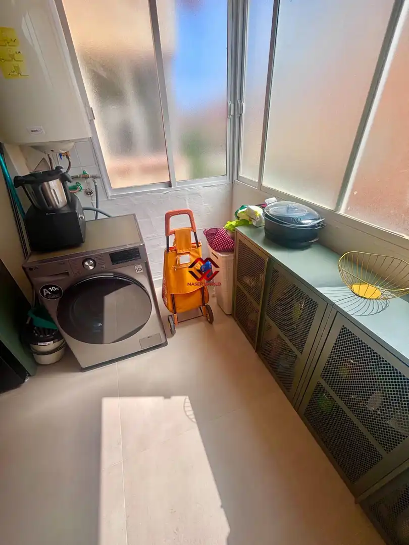 Kitchen of Apartments for sale in San Javier  with Air Conditioner, Terrace and Furnished