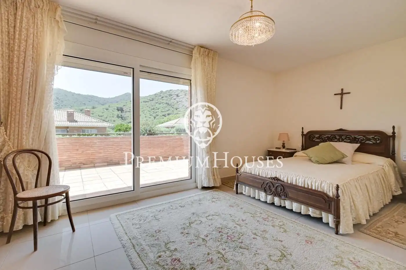 Dormitori de Casa o xalet de lloguer en Argentona amb Calefacció, Jardí privat i Terrassa