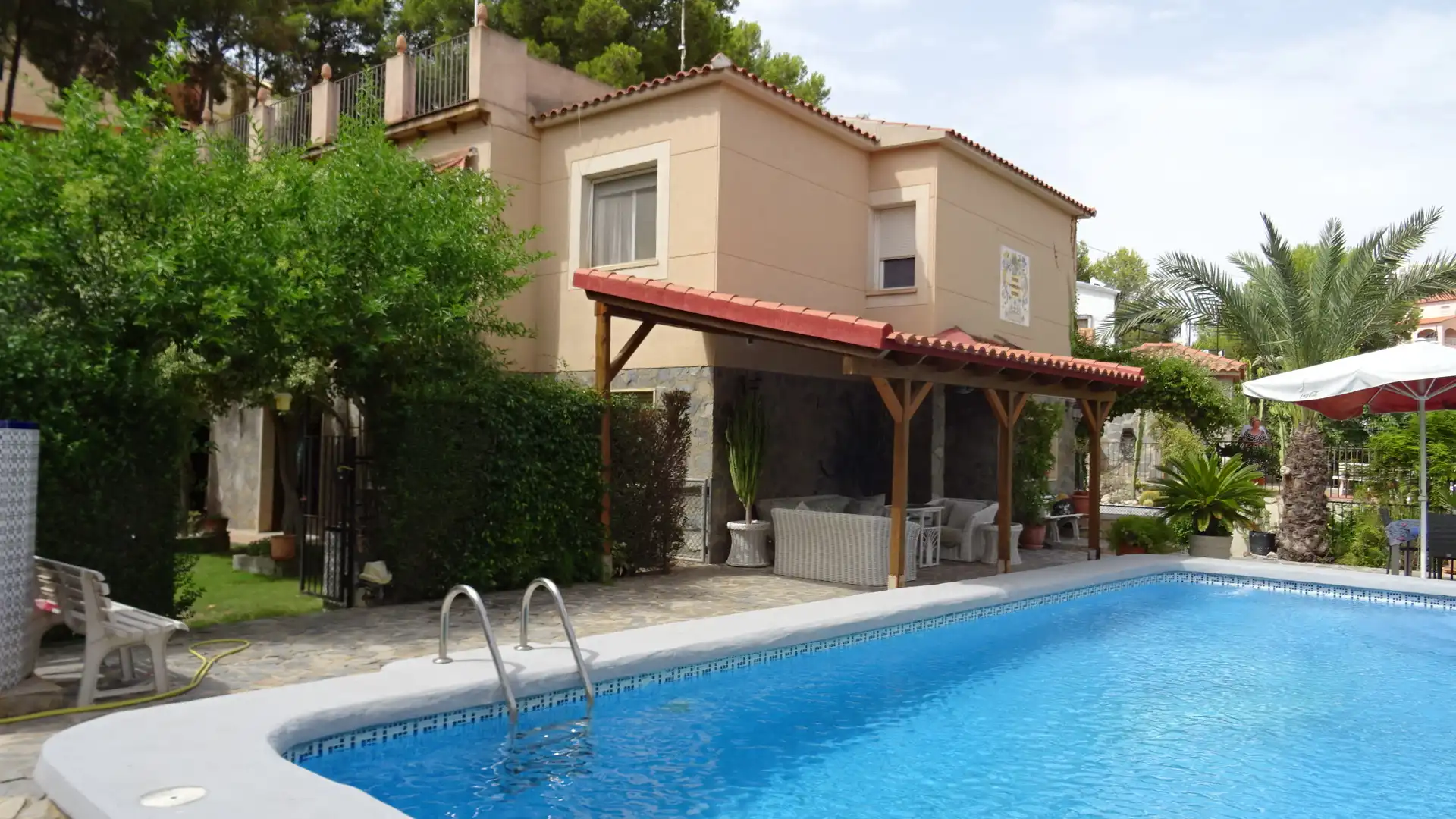 Swimming pool of Houses for sale in El Campello  with Air Conditioner, Heating and Private garden