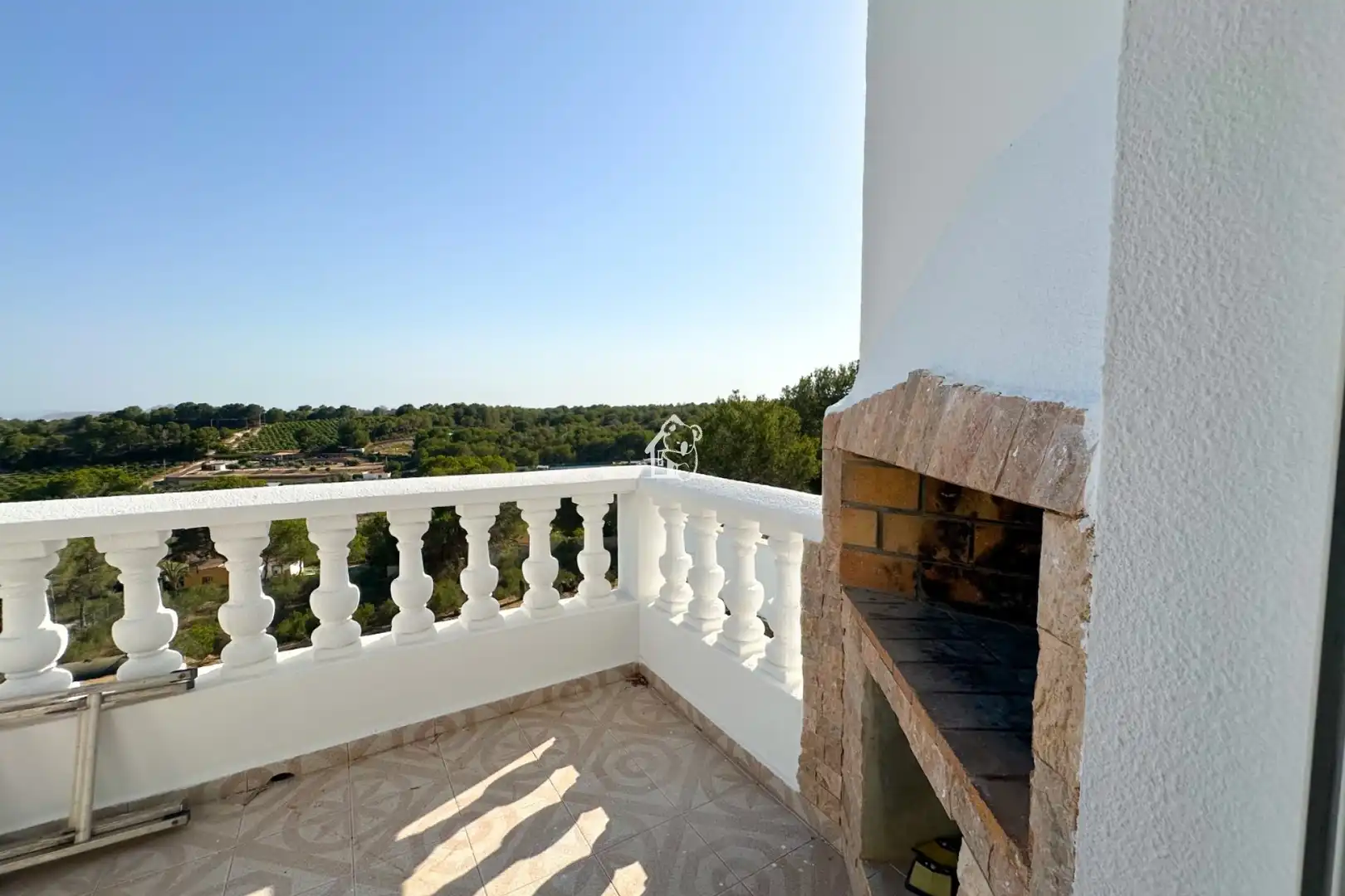 Terrasse von Country house zur Miete in Pilar de la Horadada mit Privatgarten, Terrasse und Abstellraum