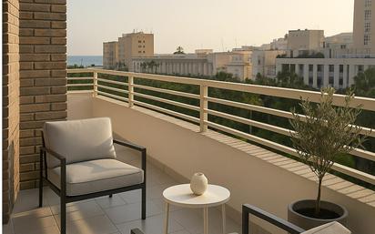 Terrace of Flat for sale in  Almería Capital  with Heating, Terrace and Alarm