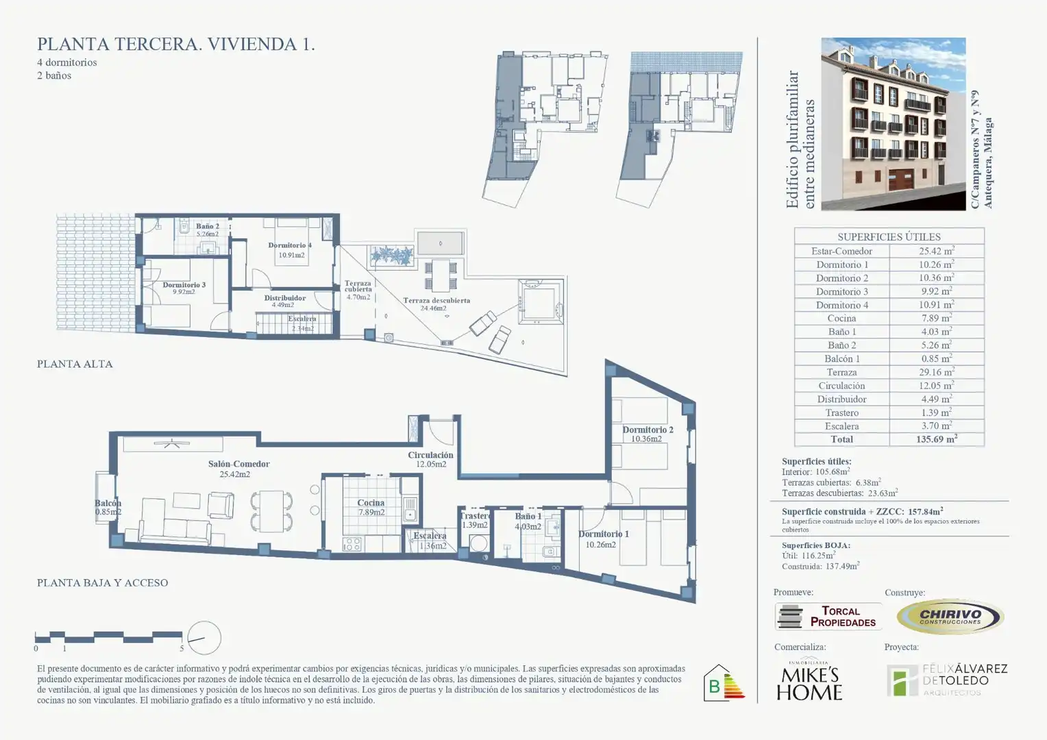 Flat with lift for sale in Campaneros 7-9, imagen 2