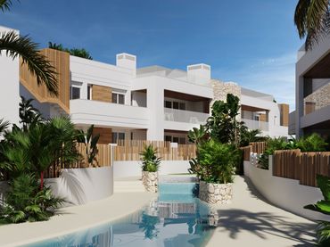 Bungalow di nuova costruzione con giardino in vendita a Calle Salcillo 5