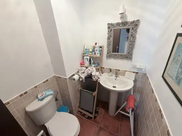 Badezimmer von Wohnung zum Verkauf in El Rompido mit Klimaanlage, Heizung und Terrasse
