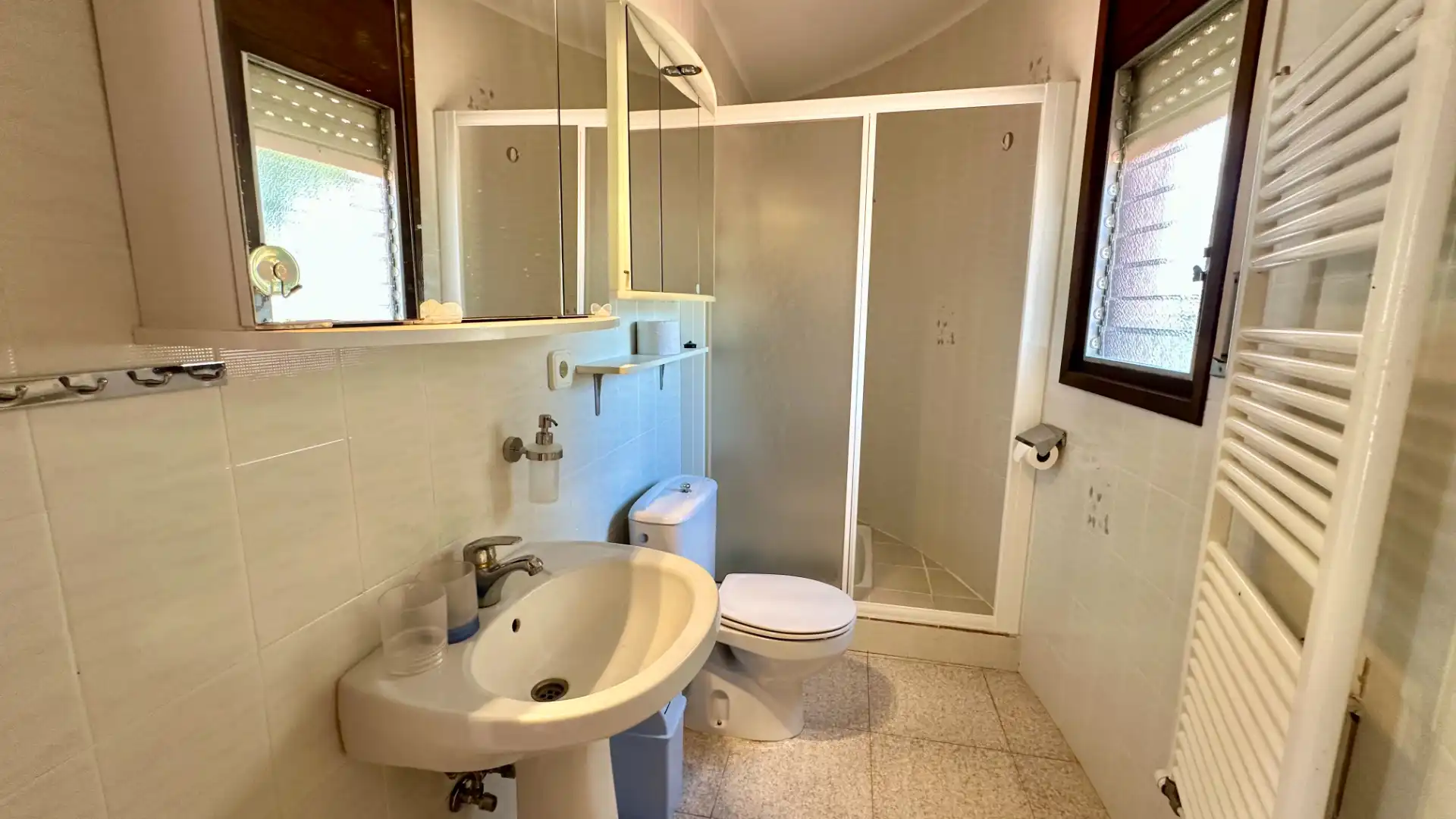 Baño de Casa o chalet en venta en L'Ametlla de Mar  con Aire acondicionado, Jardín privado y Piscina