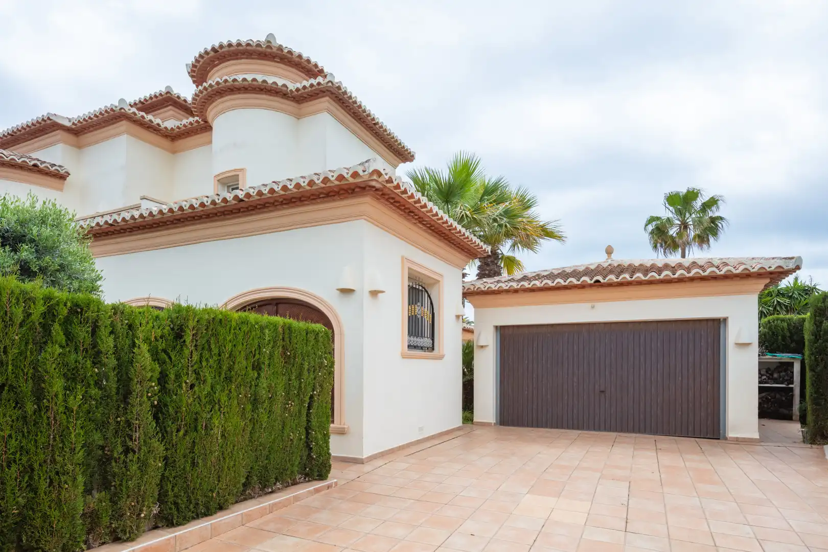 Exterior view of Houses for sale in Jávea / Xàbia  with Air Conditioner, Private garden and Terrace