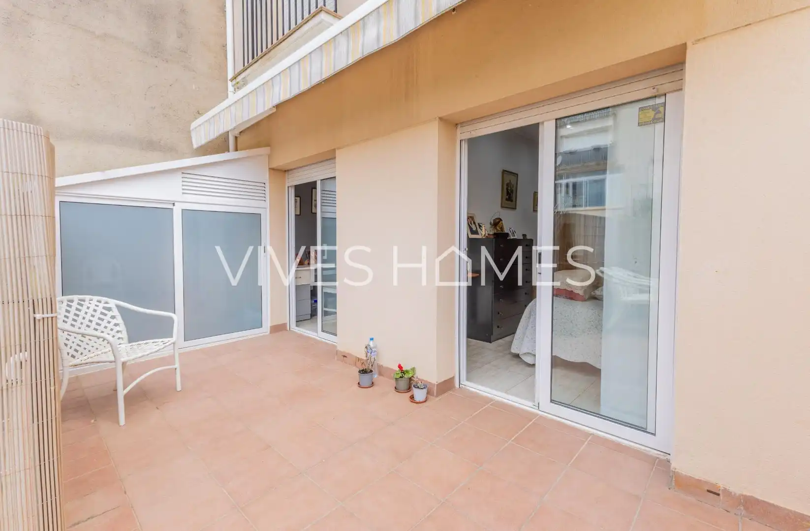 Terrasse von Wohnung zum Verkauf in Sant Andreu de Llavaneres mit Klimaanlage, Heizung und Terrasse