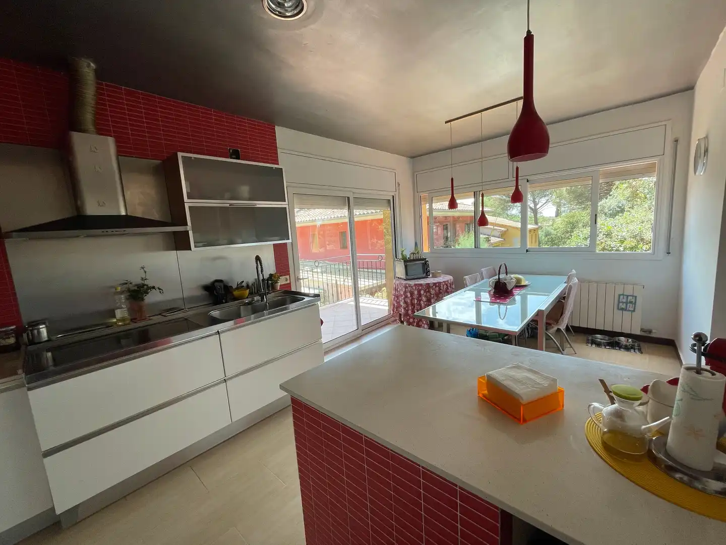 Kitchen of Houses for sale in Caldes de Malavella  with Heating, Private garden and Terrace