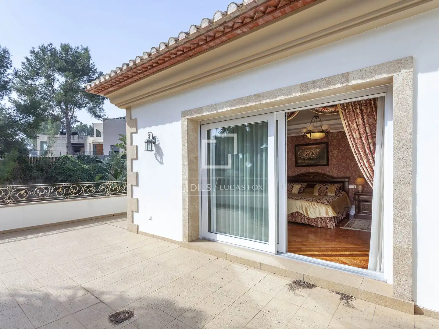 Terrassa de Casa o xalet en venda en Rocafort amb Aire condicionat, Calefacció i Jardí privat