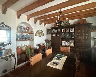 Menjador de Finca rústica en venda en Málaga Capital amb Terrassa, Moblat i Forn