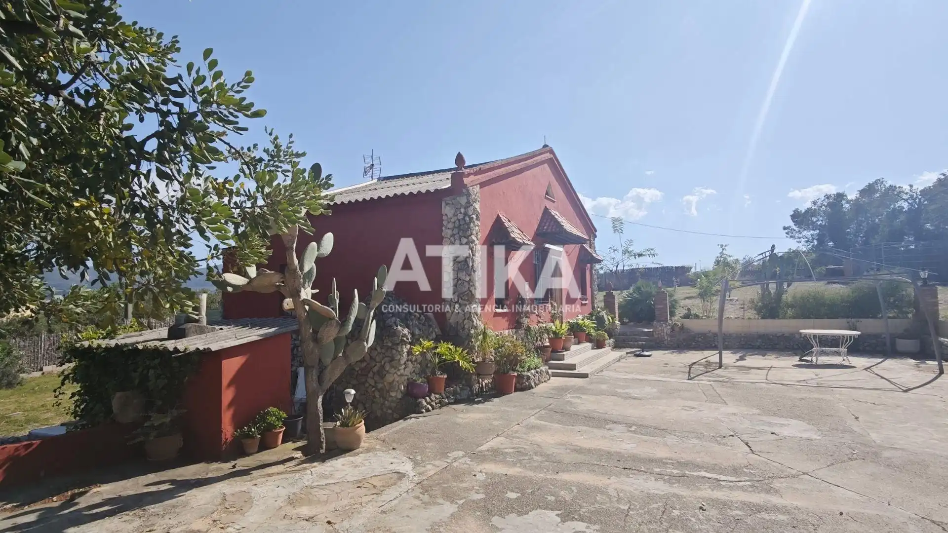 Vista exterior de Casa o chalet en venta en Ontinyent con Aire acondicionado, Jardín privado y Trastero