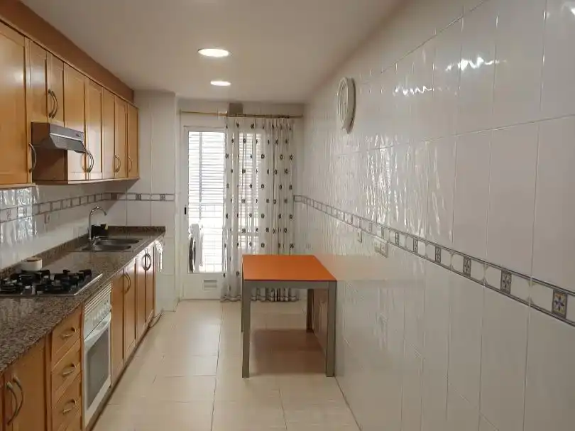 Küche von Wohnung zur Miete in Alboraya mit Klimaanlage