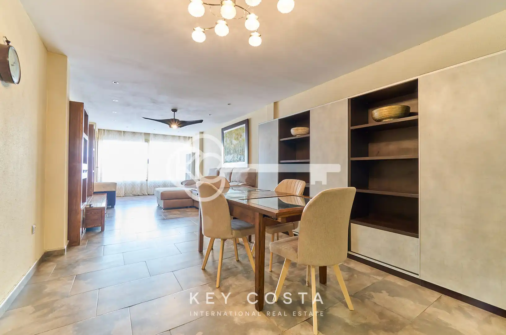 Living room of Flat for rent in Centro