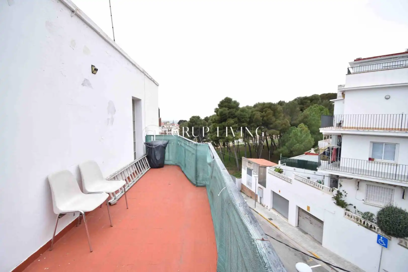 Vista exterior de Pis en venda en Sitges amb Aire condicionat, Calefacció i Terrassa